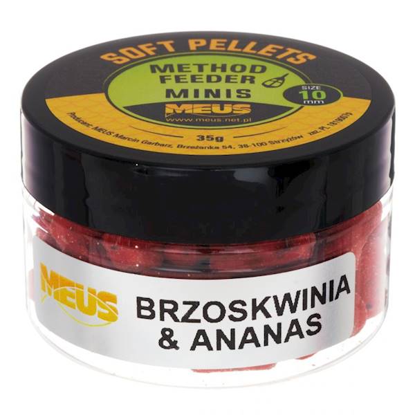 Soft Pellets 10mm Brzoskwinia & Ananas MINIS