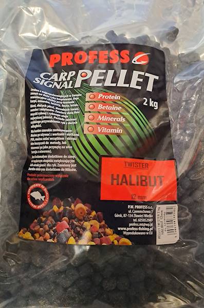 Pellet TWISTER – HALIBUT 12 mm 2KG