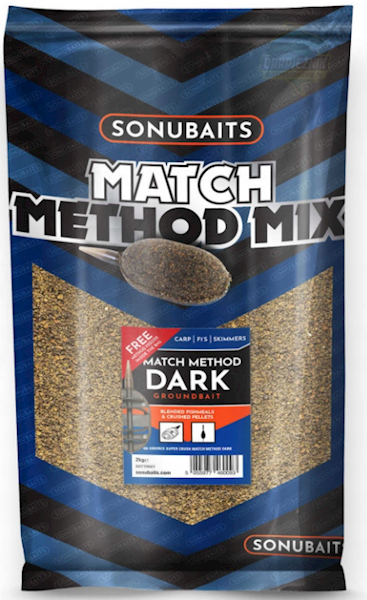 Sonubaits Zanęta Supercrush Match Method Mix Dark