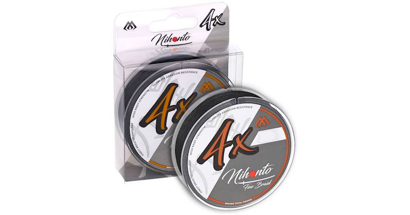 NIHONTO FINE BRAID - 0.20mm/16.6kg/150m - CZARNA 