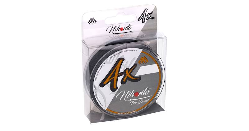 NIHONTO FINE BRAID - 0.20mm/16.6kg/150m - CZARNA 
