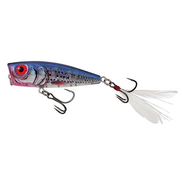 Salmo Rattlin Pop Floating 7cm, Clear Blue Shiner