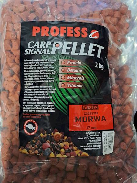 Pellet TWISTER – SOCZYSTA MORWA 12 mm 2KG