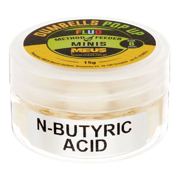 Dumbells Fluo Wafters 8mm N-Butyric Acid MINIS