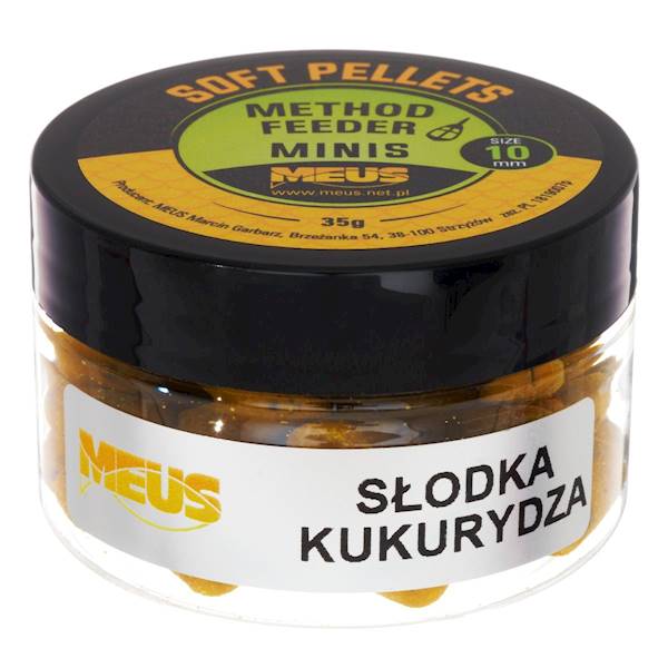 Soft Pellets 10mm Słodka Kukurydza MINIS