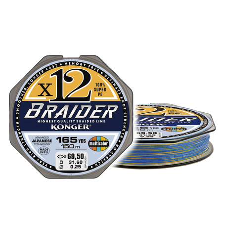 Braider X12 Multicolor 0,25/150m