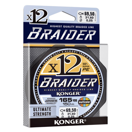 Braider X12 Multicolor 0,25/150m