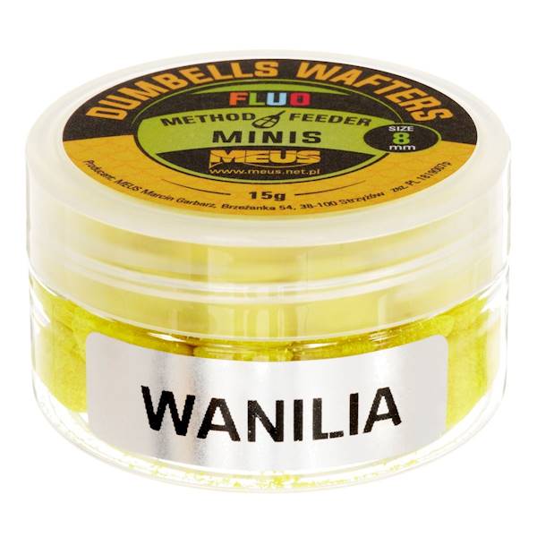 Dumbells Fluo Wafters 8mm Wanilia MINIS