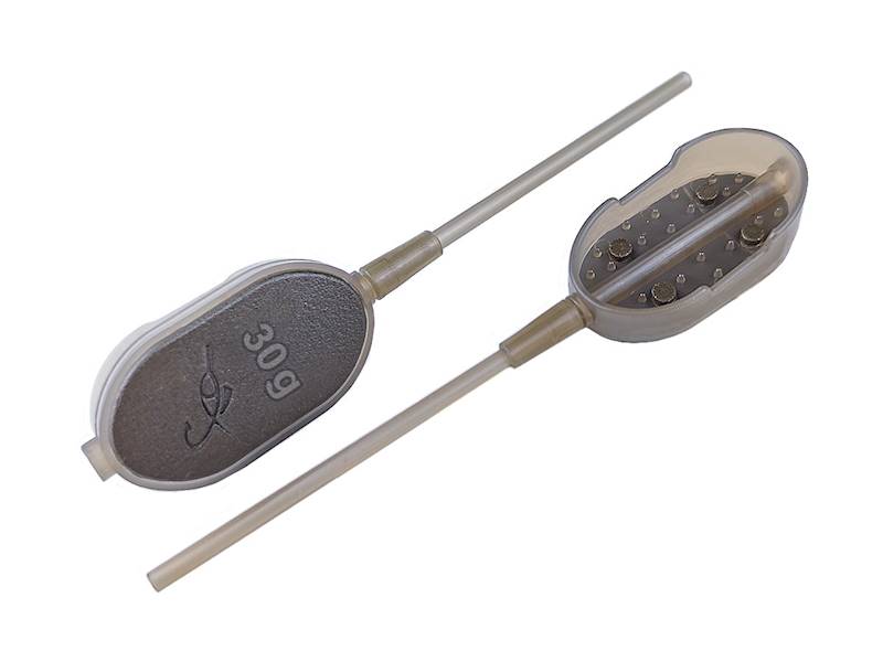 Koszyk Brain Long Cast Flat Pellet M 30g 3 szt.op