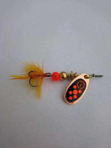 Mepps BLACK FURY MOUCHE miedziany czerwona mucha 4