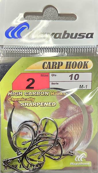 HACZYKI HAYABUSA CARP HOOK 2 10SZT M1