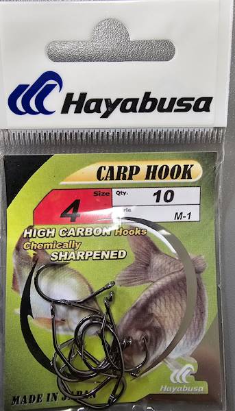 HACZYKI HAYABUSA CARP HOOK 4 10SZT M1