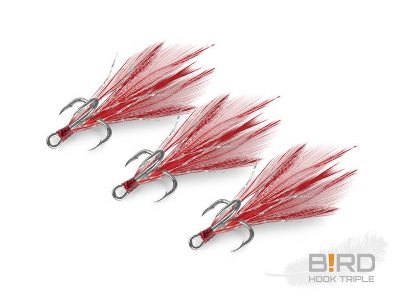 Delphin B!RD Hook TRIPLE 8 / 3szt.