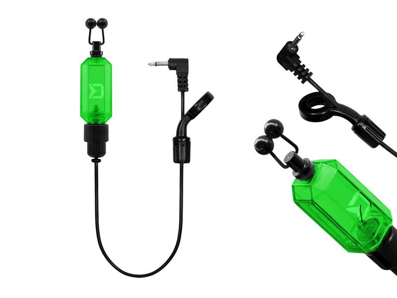 Wskaźnik brań Delphin CUBIX Light ZIELONY