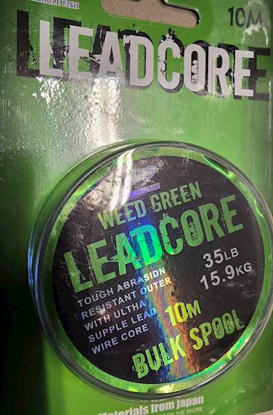 LEADCORE WEED GREEN 35LB 15,9KG 10M