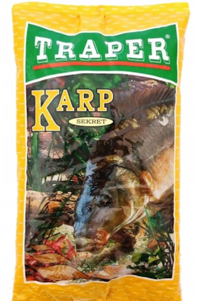 ZANĘTA TRAPER KARP SECRET ŻÓŁTY 1KG