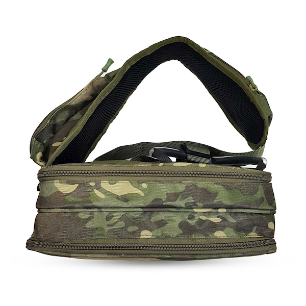 Torba York Green Camo na ramię z dwoma pudełkami