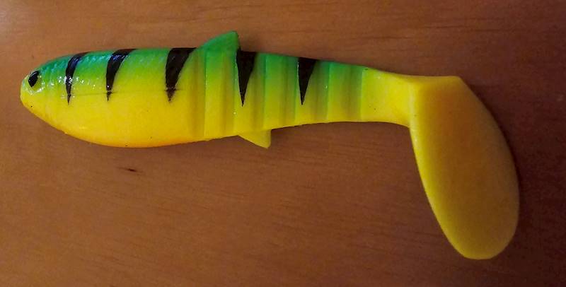 Guma Savage Gear Cannibal FireTiger 8cm