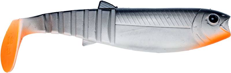 Guma Savage Gear Cannibal White and Black 6,8cm