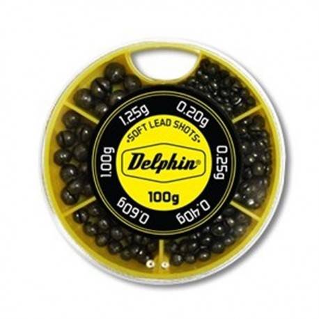 ŚRUT DELPHIN 100G 0,2g-1,25g