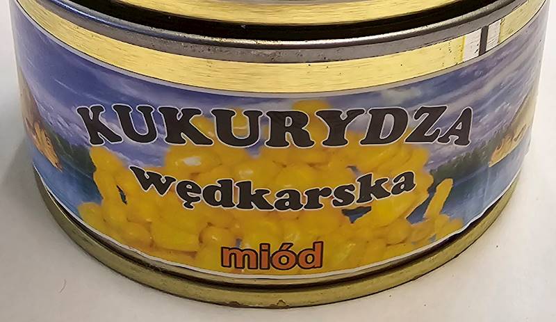 KUKURYDZA WĘDKARSKA MIÓD  125GRAM BRUTTO