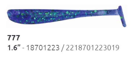 GUMA SELECT TARGET 1,6'' 40MM 1SZT KOLOR 777