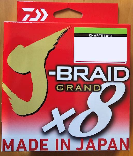 Plecionka Daiwa J-Braid Grand X8 0.16mm 135m 10kg