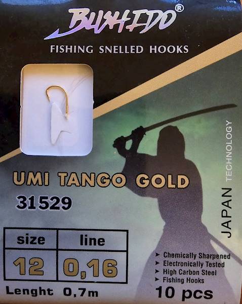 HACZYKI BUSHIDO UMITANGO GOLD 12 0,16MM 0,7M 31529