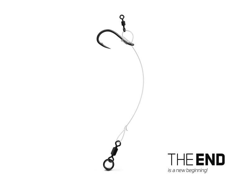 Przypon Delphin THE END CHOD Rig 4szt 6CM 0,45MM 4