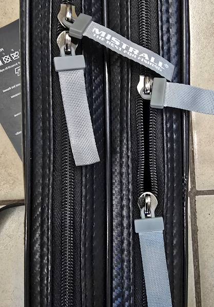Pokrowiec 2-komorowy 160cm black twardy Mistral