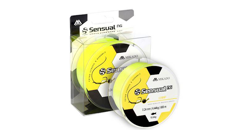 ŻYŁKA - SENSUAL N.G. CARP 0.35mm/23kg/600m - ŻÓŁTA