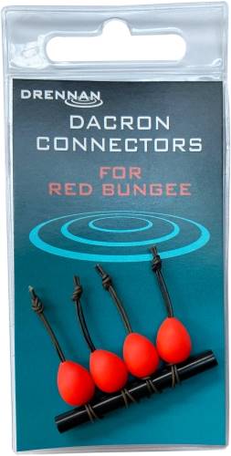 DACRON CONNECTORS XLarge Red Drennan TODCR005