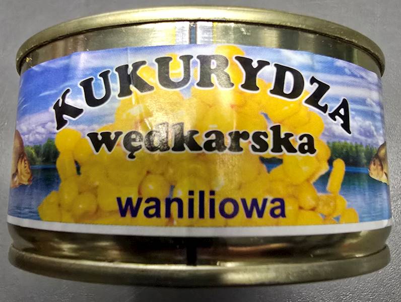 KUKURYDZA WĘDKARSKA WANILIA 125GRAM BRUTTO