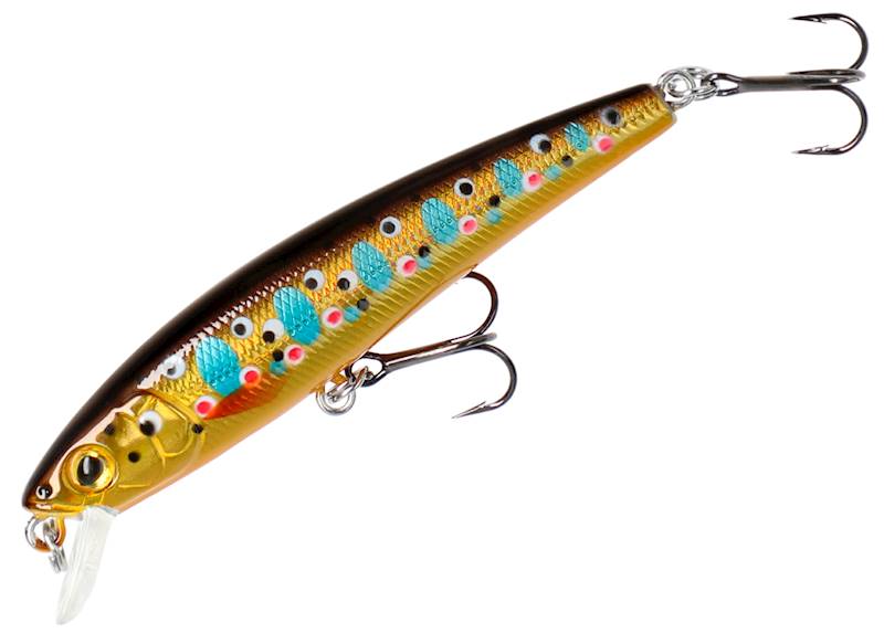 WOBLER FISHUNTER NEEDLE - 7.5cm/BROWN TROUT - PŁYW