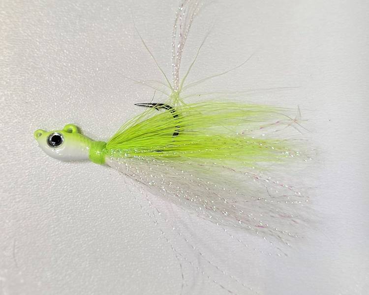 Jig MUSTAD Big Eye Bucktail 1/4 oz. BEB1/4-WCH