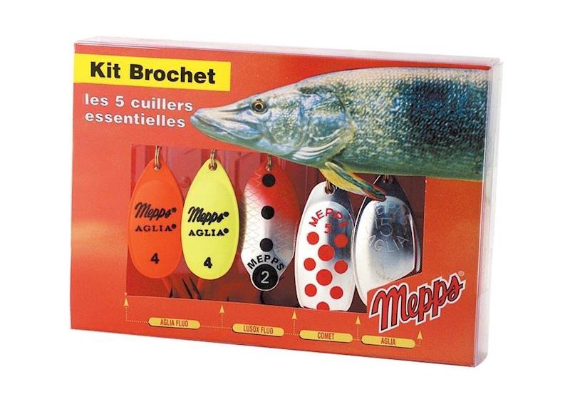 Mepps KIT BROCHET (PIKE KIT) / szczupak 5 szt.
