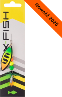 X-Fish obrotówka Orbit 4 11.5g Fire tiger