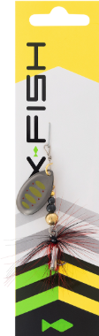 X-Fish obrotówka Sirius 2 4.5g Nikel GRD