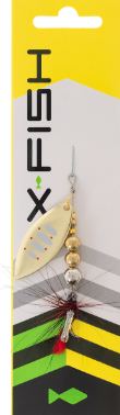 X-Fish obrotówka Orbit 2 8g Gold SRD