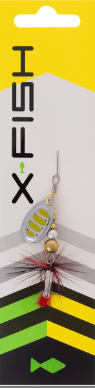 X-Fish obrotówka Sirius 1 3.7g Silver GRD