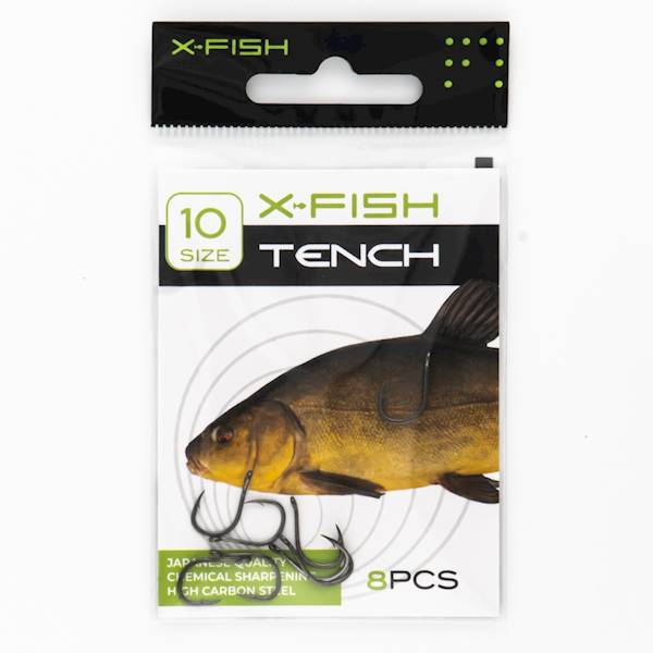 X-Fish haczyki Tench #10 (8 szt/opak)