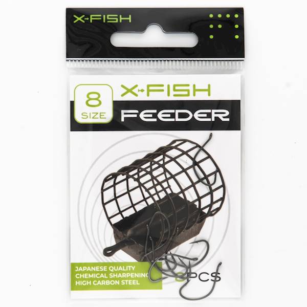 X-Fish haczyki Feeder #10 (8 szt/opak)