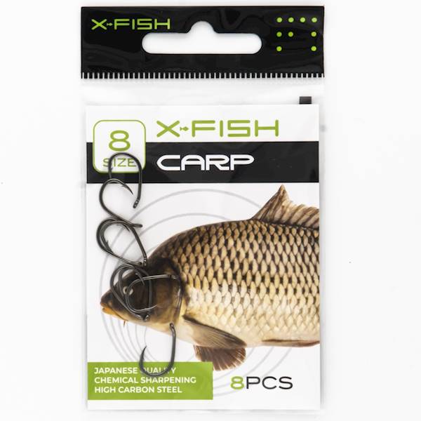 X-Fish haczyki Carp #10 (8 szt/opak)