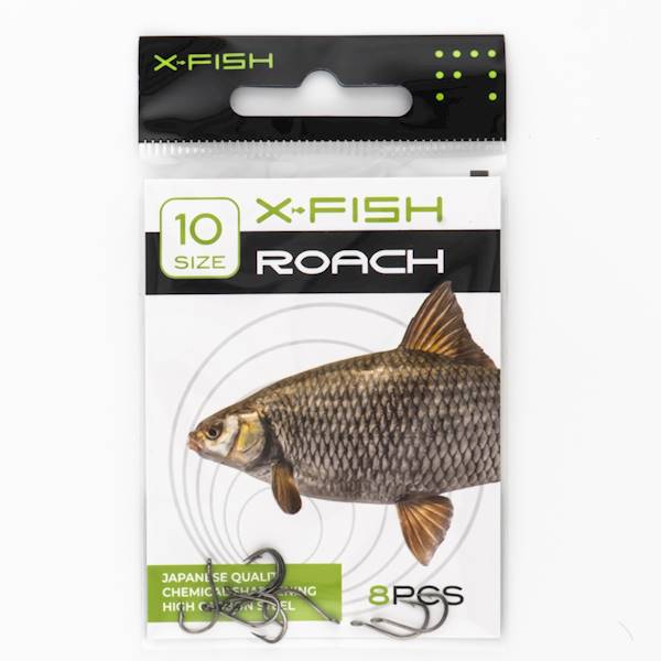 X-Fish haczyki Roach #8 (8 szt/opak)