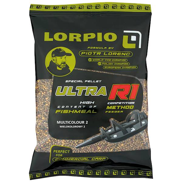 PELLET LORPIO ULTRA R1 MULTICOLOUR 2,00mm 700g