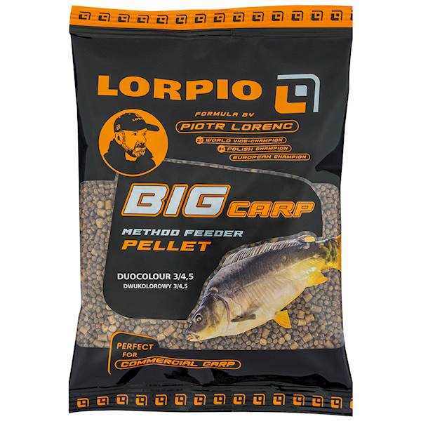 PELLET LORPIO BIG CARP DUOCOLOUR 3,0mm/4,5mm 700g