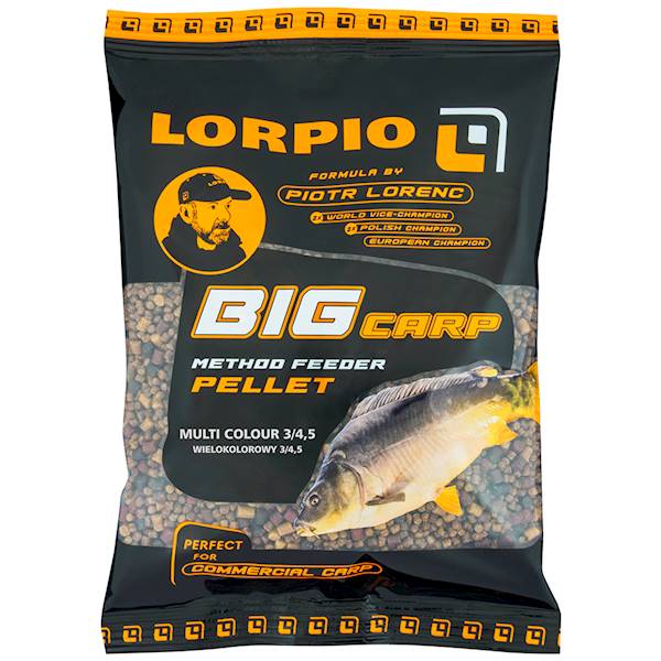 PELLET LORPIO BIG CARP MULTICOLOUR 3,0mm/4,5mm 700