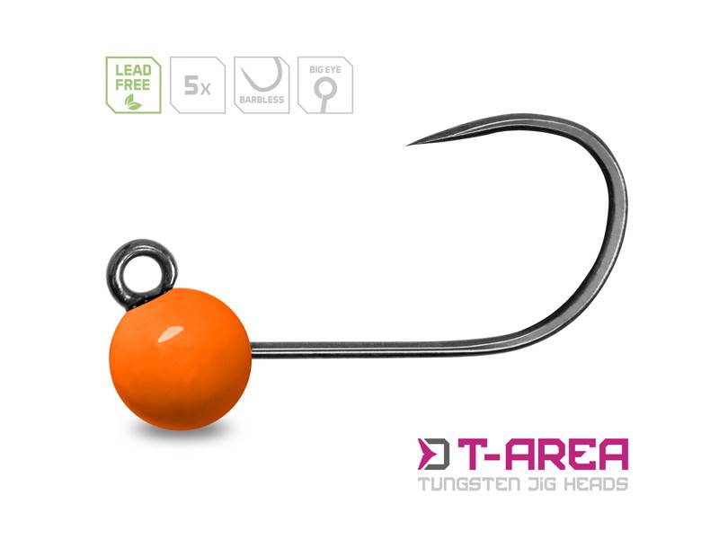 Główka wolframowa Delphin T-AREA BL 1,5g 5 szt