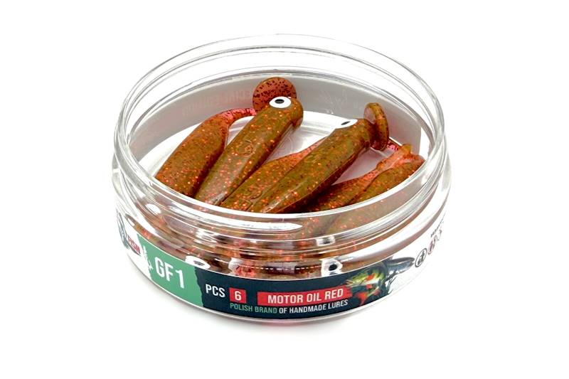 GF1 7cm motor oil red 6 szt.