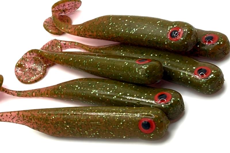 GF1 7cm motor oil green 6 szt.